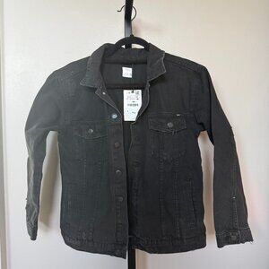 Black Denim - Kids Size 11-12 - Worn Designer Look (NWT)